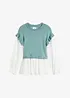 Genser med innfelt bluse, bonprix