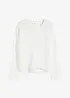 Oversized genser i myk chenille, bonprix