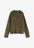 Oversized genser i myk chenille, bonprix
