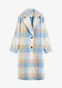 Oversized kåpe med ull-look, bonprix