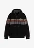 Teddyfleece-jakke med hette, bonprix