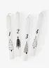Stearinlys med tall 1–4 (4-pack), bonprix