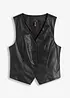 Vest i imitert skinn, bonprix