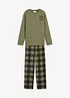 Pyjamas i 100% økologisk bomull (2-delt sett), bonprix