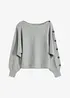 Genser med knapper, bonprix