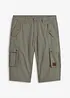 Cargo-bermudashorts i 100% bomull, Regular Fit, bonprix