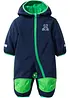 Baby softshell-dress med teddyfleece og hette, bonprix