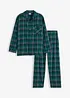 Pyjamas i myk flanell, bonprix