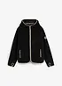 Pilefleece jakke med hette, bonprix