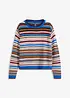 Genser med stripemønster, bonprix