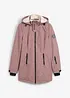 Lang funksjons-outdoorjakke med teddyfleece, vanntett, bonprix