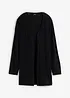 Cardigan i ren bomullsslub, bonprix