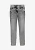 Jeans med stretch og strasstener, bonprix