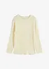 Ribbestrikket oversized genser, bonprix