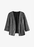 Jersey-blazer med glitter, bonprix
