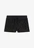 Badeshorts med blonder, bonprix