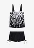 Tankini med badeshorts (2-delt sett), bonprix