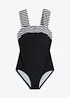 Shape-badedrakt, middels formende, med brede stropper, bonprix