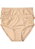 Maxitruse med delikate blonder (2-pack), bonprix