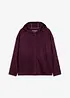 Funksjons-treningsjakke med transparent mesh, oversized, bonprix