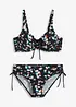 Minimizer-bikini med knytebånd (2-delt sett), bonprix