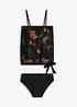 Bandeau tankini med Multiway-stropper, bonprix