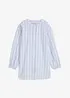 Lang bluse i bomullspoplin, bonprix
