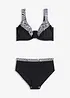 Minimizer-bikini med vatterte skulderbånd (2-delt sett), bonprix