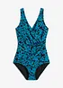 Shape-badedrakt i omslagslook, lett formende, bonprix