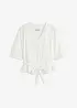 Bluse i ren bomull, bonprix