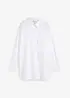Lang bluse i ren bomull, bonprix