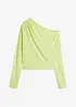 Off-shoulder topp med rynking, bonprix