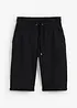 Bermudashorts i trikotmateriale med oppbrett, bonprix
