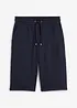 Bermudashorts i trikotmateriale med oppbrett, bonprix