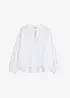 Bluse med lengre bakstykke, bonprix