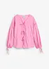 Bluse med sløyfer, bonprix