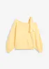 One shoulder-sweatshirt i vid modell, bonprix