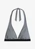 Halterneck-bikinioverdel, bonprix