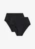 High Waist-bikinitruse (2-pack), bonprix