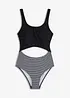 Badedrakt med cut-out, bonprix