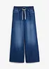 Wide Leg-jeans, Mid Waist, komfortlinning, bonprix