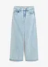 Wide Leg-jeans High Waist, cropped, bonprix