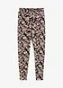 High Waist viskose-jerseybukse med smock-linning, bonprix