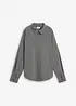 Oversized, vendbar bluse med viskose, bonprix
