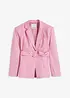 Blazer i timeglass-fasong med belte, bonprix