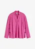 Tunika i poplin med knapper, bonprix