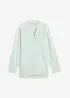 Lang bluse med ermer som kan brettes opp, bonprix