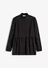 Lang bluse med rynking, bonprix