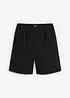 Bermudashorts i lin og bomull, bonprix
