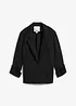 Sweatshirtblazer i viskosemiks, bonprix